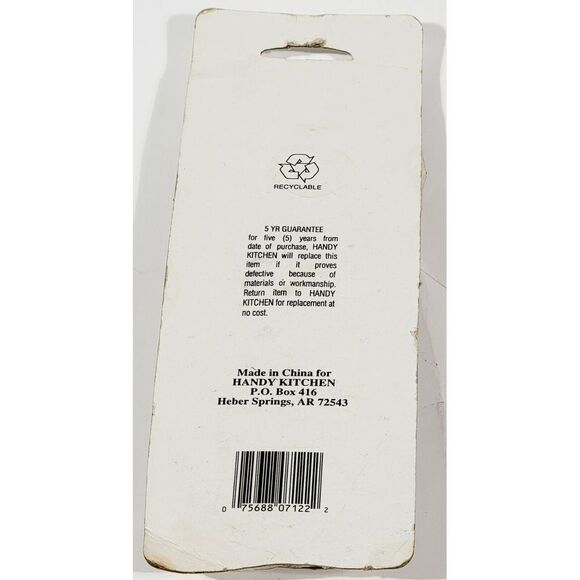 Handy Kitchen Pizza Cutter - Stainless Steel Blade Wood Handle Blade Size 2.5" - Picture 7 of 7